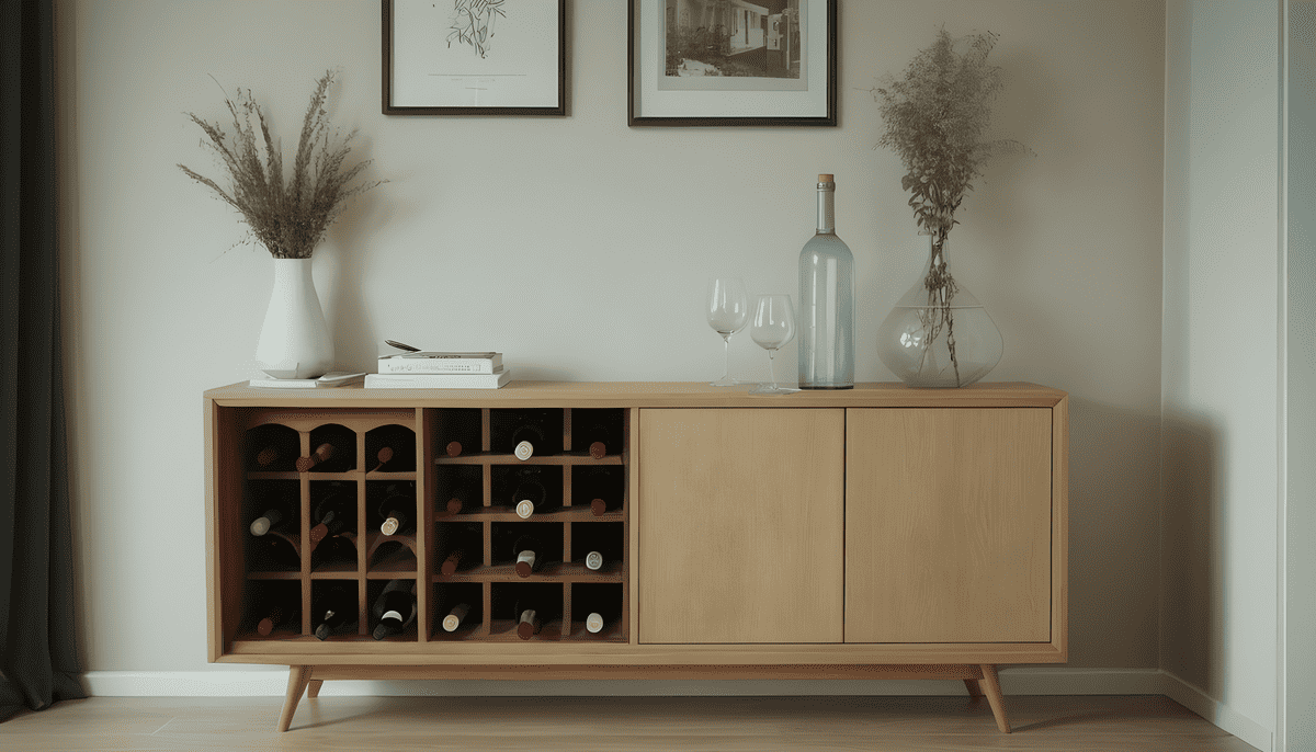 Small type, solid wood, non-refrigerated Wine Cabinet Small type, solid wood, non-refrigerated Wine Cabinet (picture by didisomm)