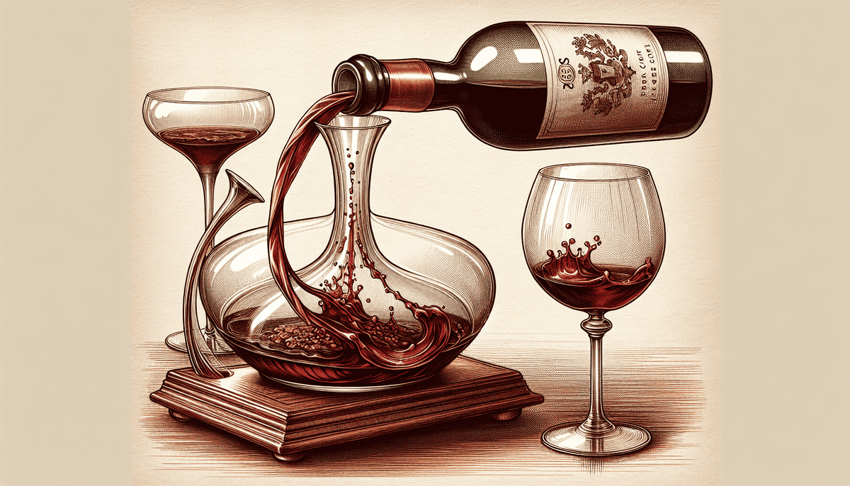 Decanting vintage ports for optimal taste