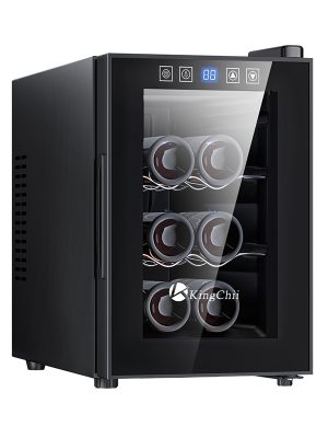 KingChii / 6 Bottle Thermoelectric Wine Cooler / Refrigerator KingChii / 6 Bottle Thermoelectric Wine Cooler / Refrigerator