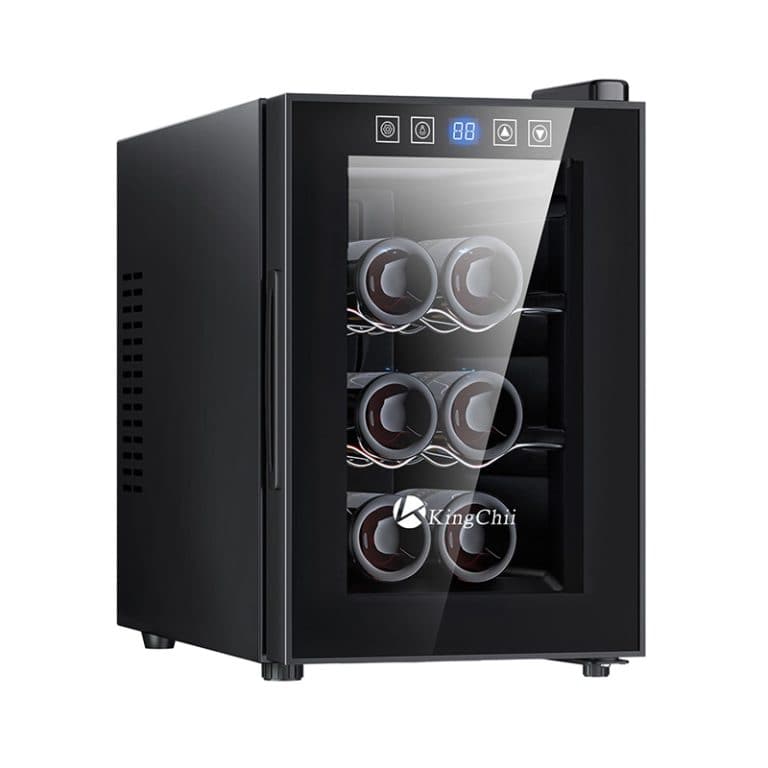 KingChii-6, small wine cooler, thermoelectric