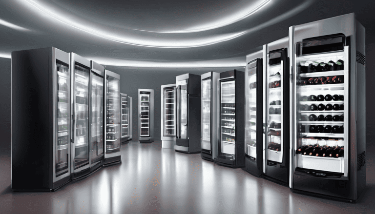 what is a wine cooler - showroom display