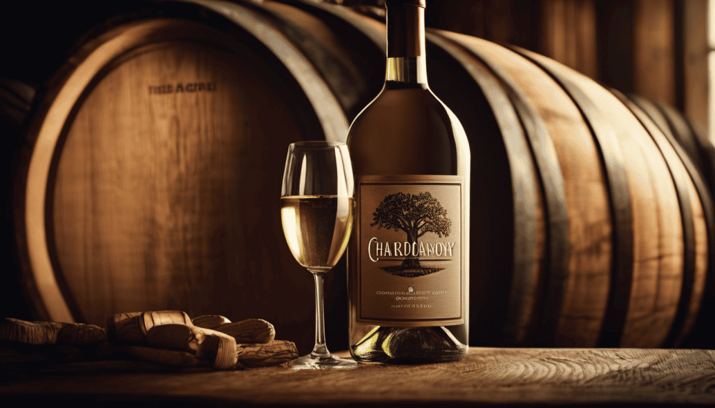Chardonnay with Oak Barrel