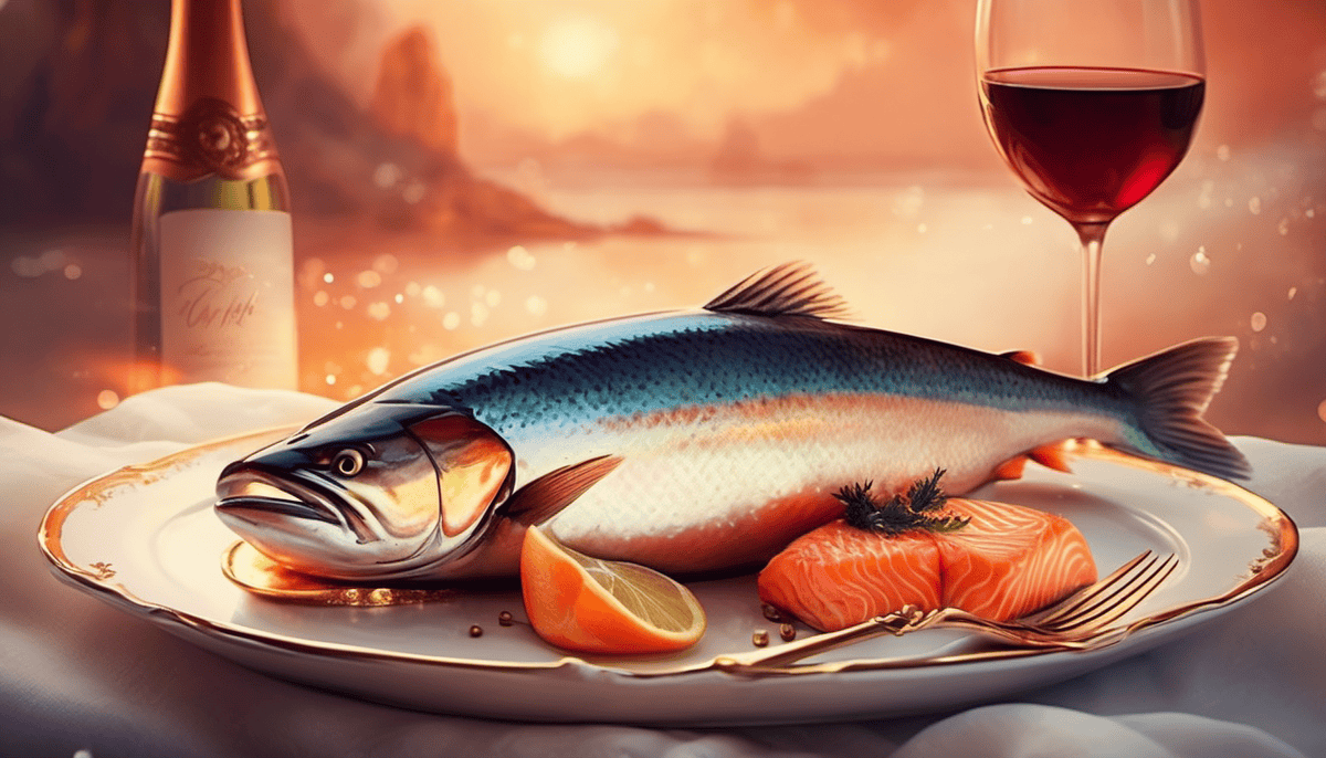 Salmon dish. Theme: What wine goes with salmon