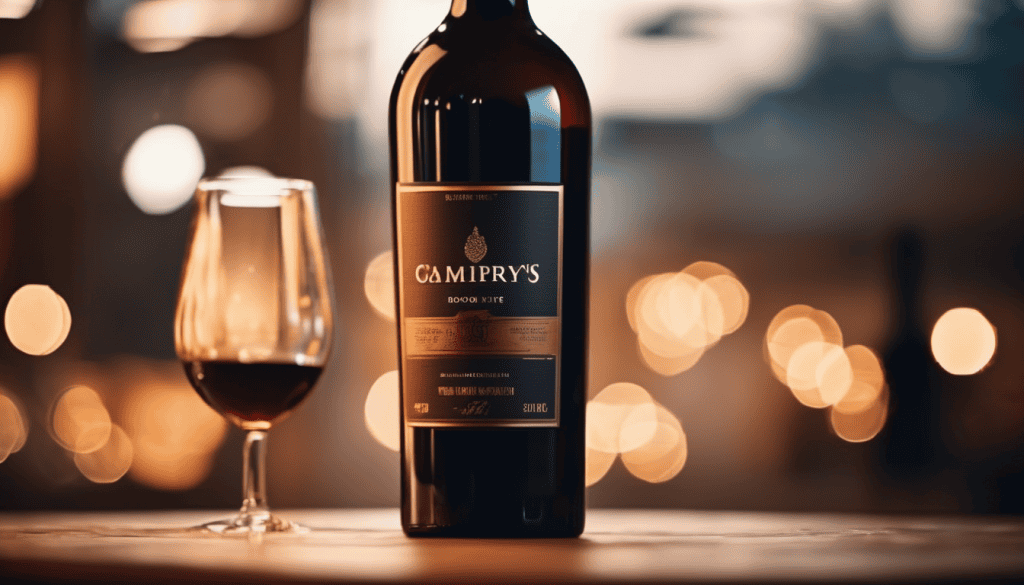 Sherry Wine bottle and a glass of Sherry wine