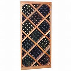 Diamond bin wine rack, in the theme "how to build a wine cellar"