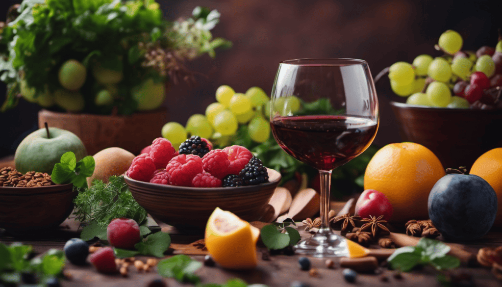 the flavors of wine in the theme "what does wine taste like"