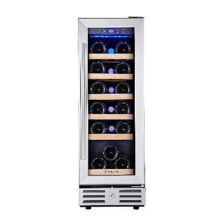 kalamera 12 bottle dual zone fridge