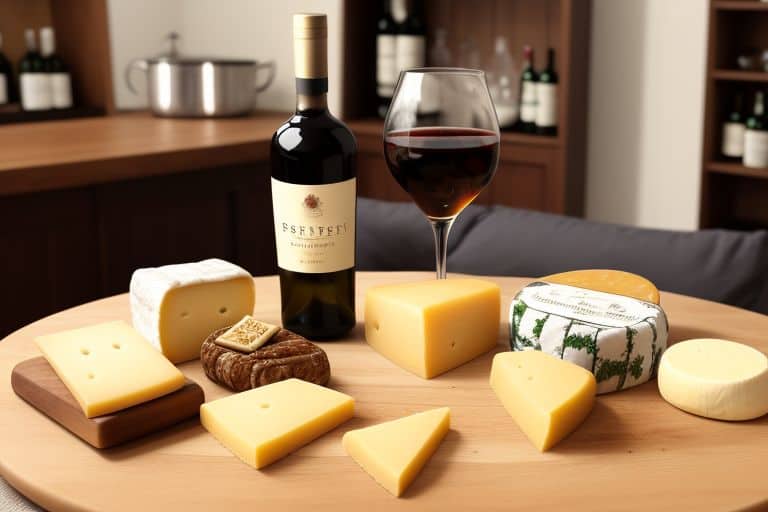Port wine with cheese