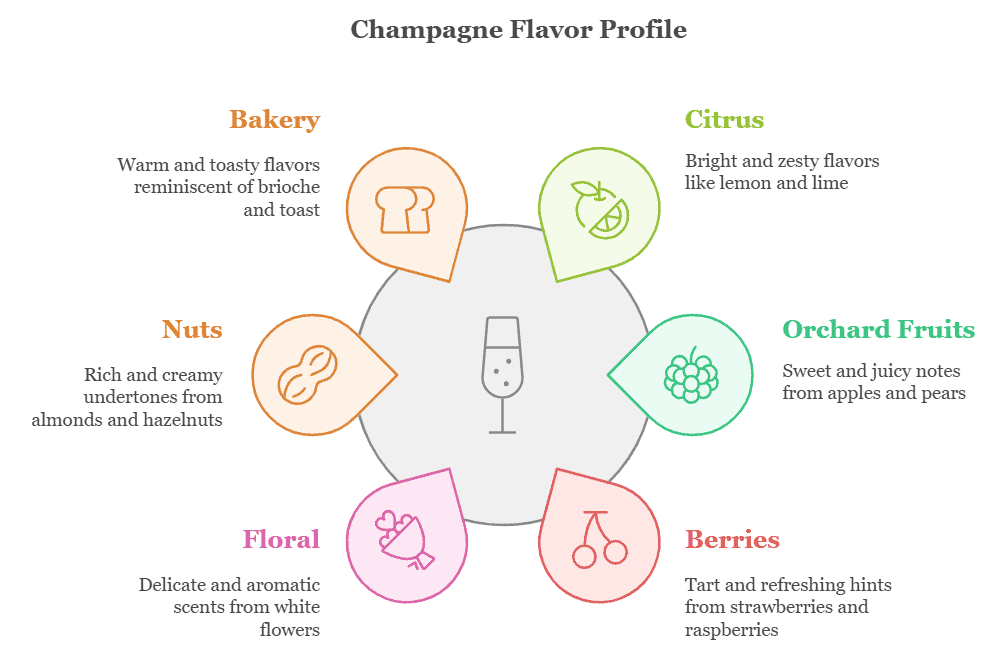 Champagne Flavor Profile
