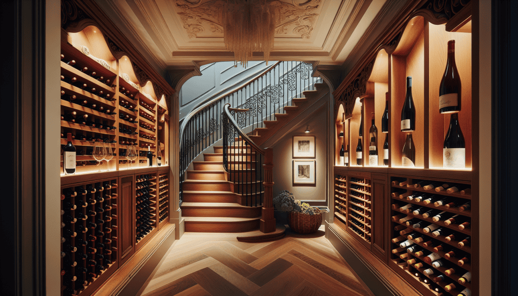 Under stair wine storage 