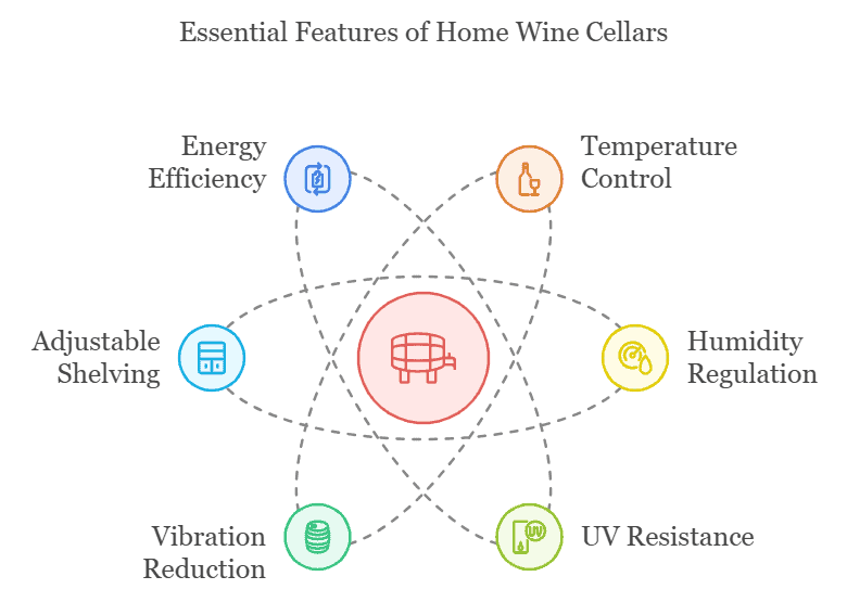 wine cellar top features