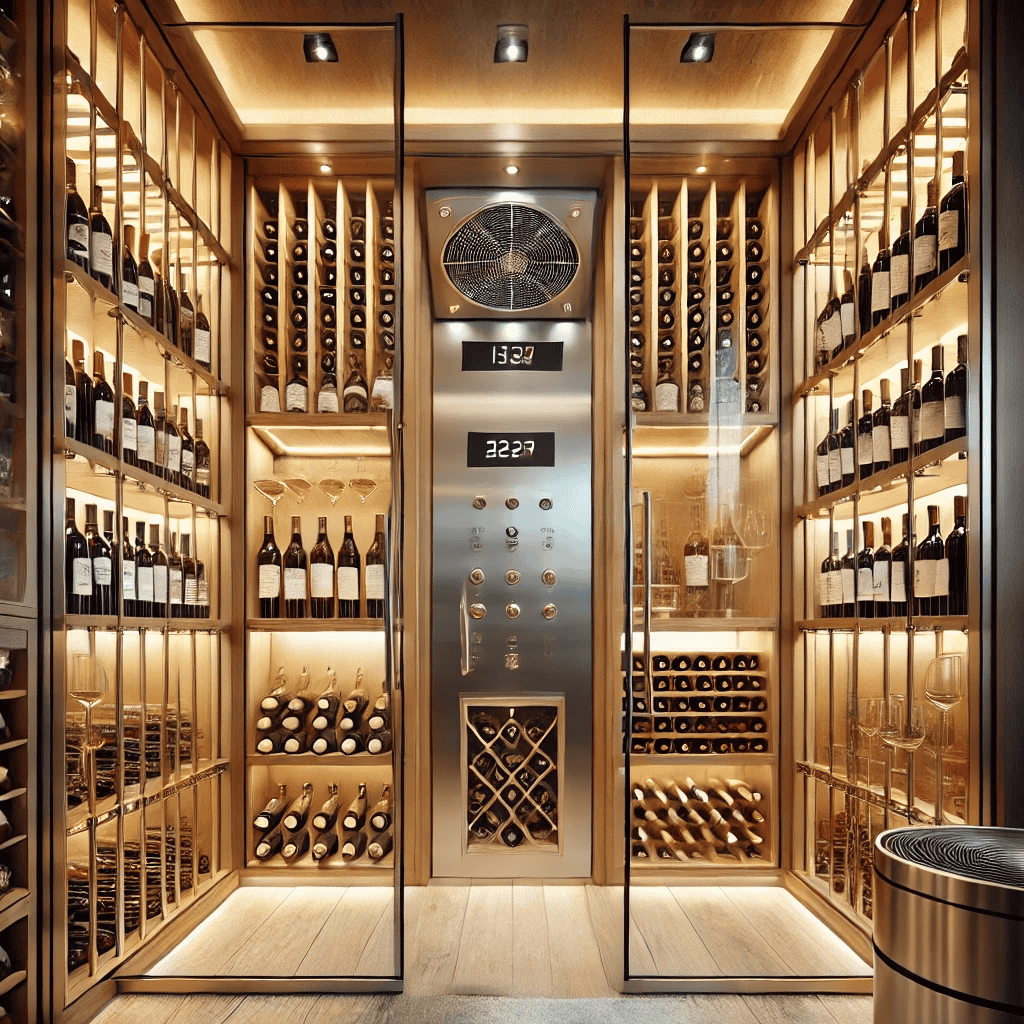 Home Wine Cellar Cooling System in the theme wine cellar cooling systems
