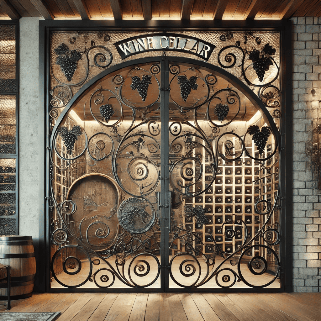Wrought Iron Door