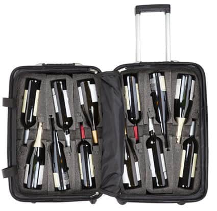 VinGardeValise, Grande 12-Bottle Wine Suitcase