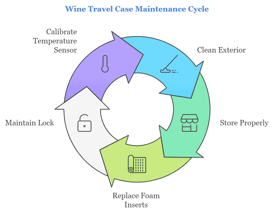 wine case maintenance cycle