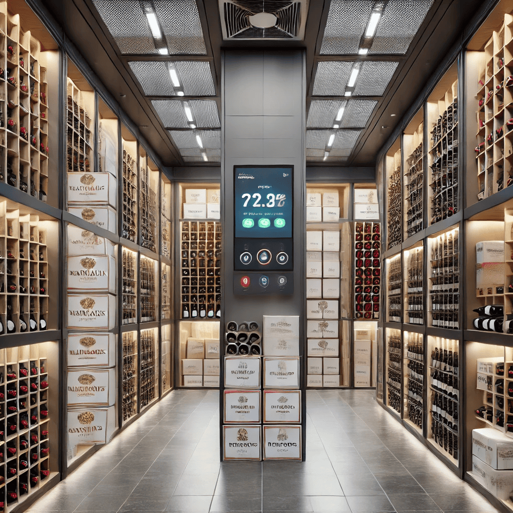 Commercial Wine Storage Facility in the theme commercial wine storage