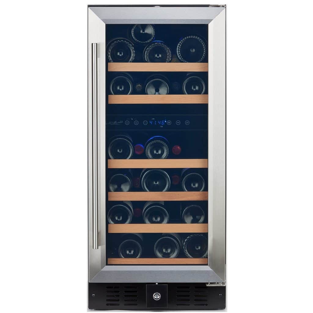 Smith & Hanks 32-bottle dual-zone unit
