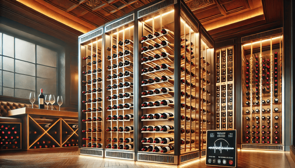 Wine Storage with Vibration Control in the theme wine storage vibration control 