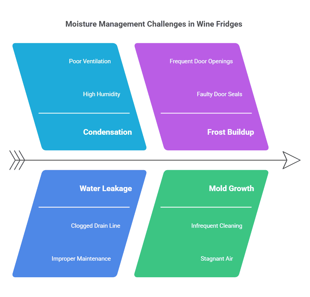 Moisture and Condensation Management in the theme, wine fridge troubleshooting 
