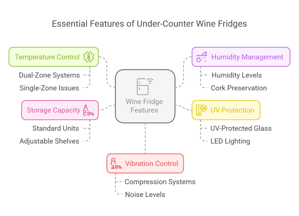 Under-Counter Wine Fridge in the theme under-counter wine refrigerators