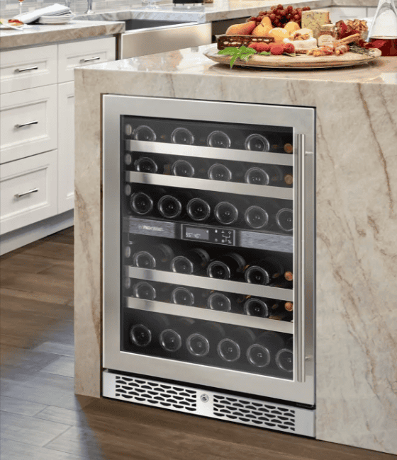 Wine Enthusiast Prestige S24 Dual-Zone Smart Wine Cellar in the theme under-counter wine refrigerators