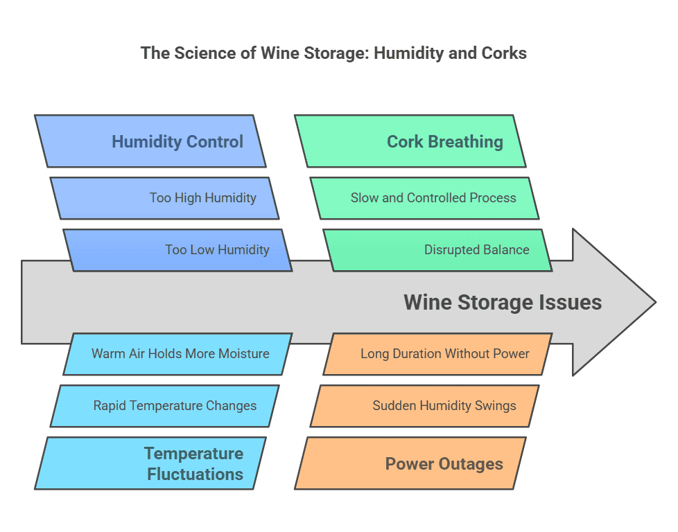 Wine Storage Humidity in the theme wine fridge humidity control