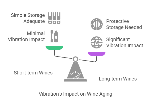 Vibration Controversy in the theme wine storage myths