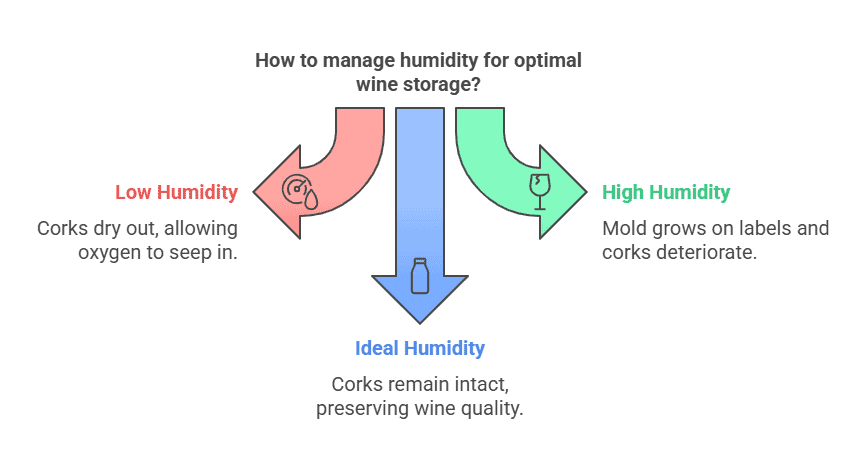 humidity pros and cons in the theme wine storage myths