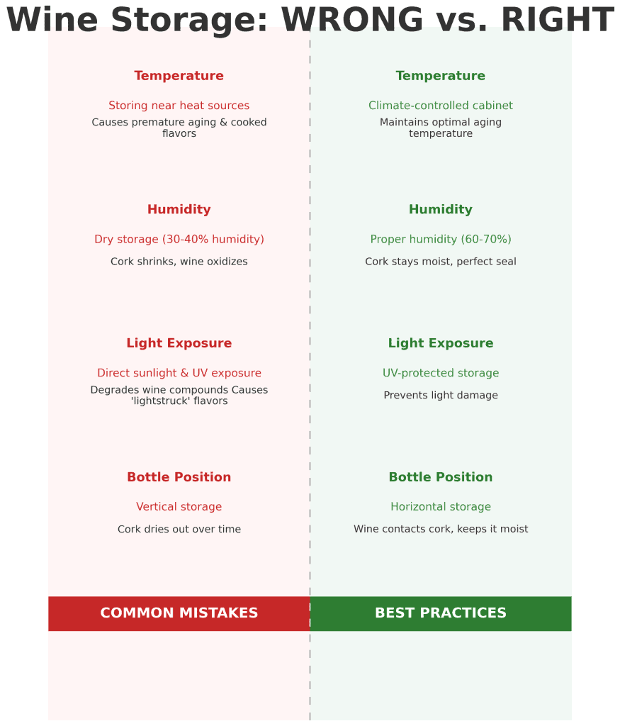 wine storage best practices in the theme wine storage cabinet